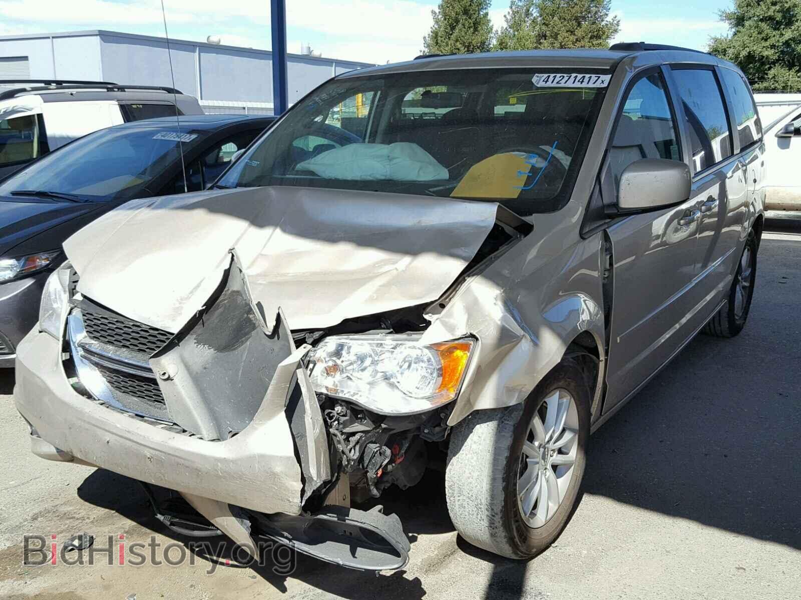 2014 DODGE CARAVAN - VIN: 2C4RDGCG0ER205702 - Фото 2
