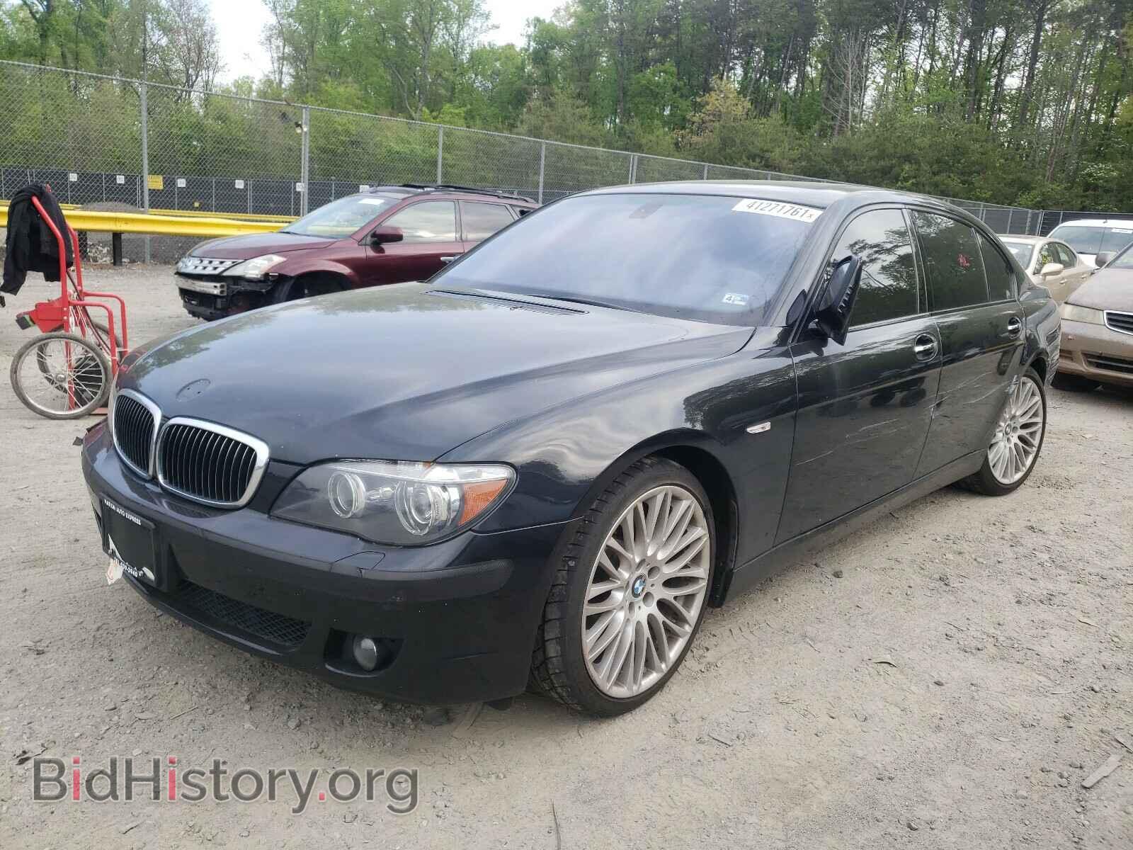 2008 BMW 7 SERIES - VIN: WBAHN83518DT87539 - Фото 2