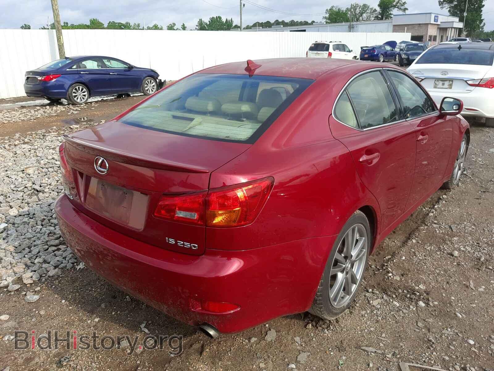 2008 LEXUS IS - VIN: JTHBK262882070593 - Фото 4