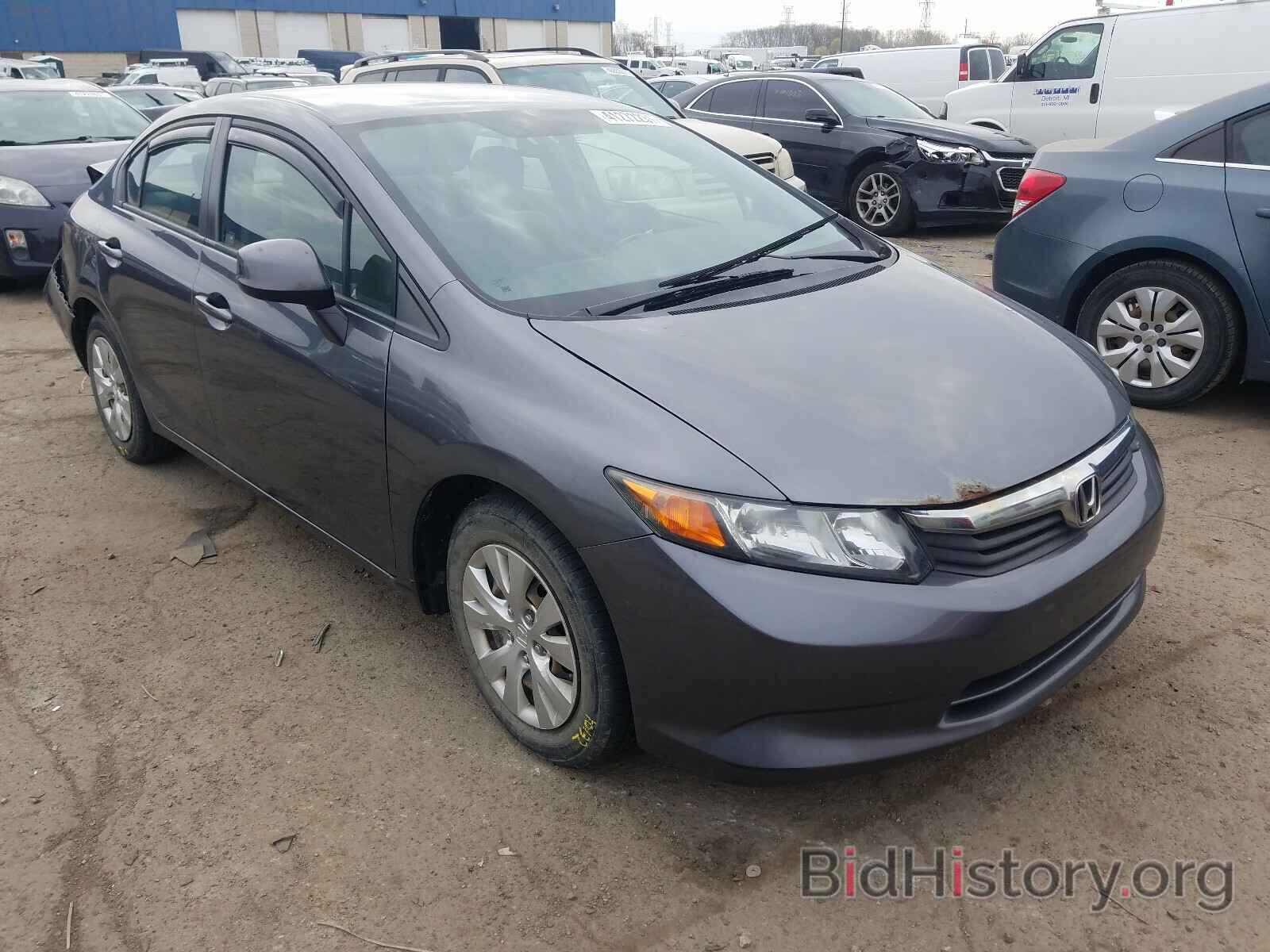 Photo 19XFB2F57CE003167 - HONDA CIVIC 2012