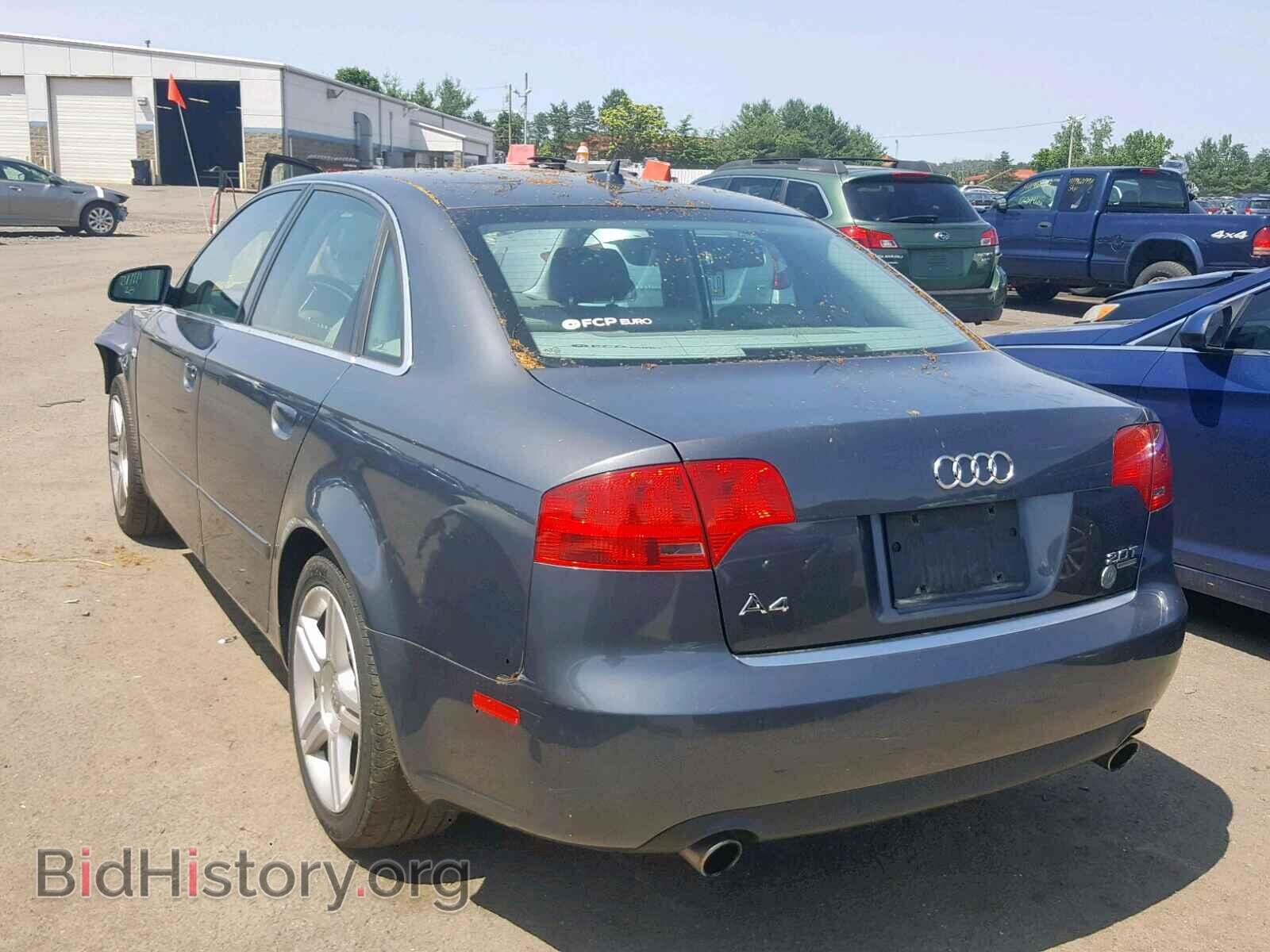 2007 AUDI A4 - VIN: WAUDF78E37A051132 - Фото 3