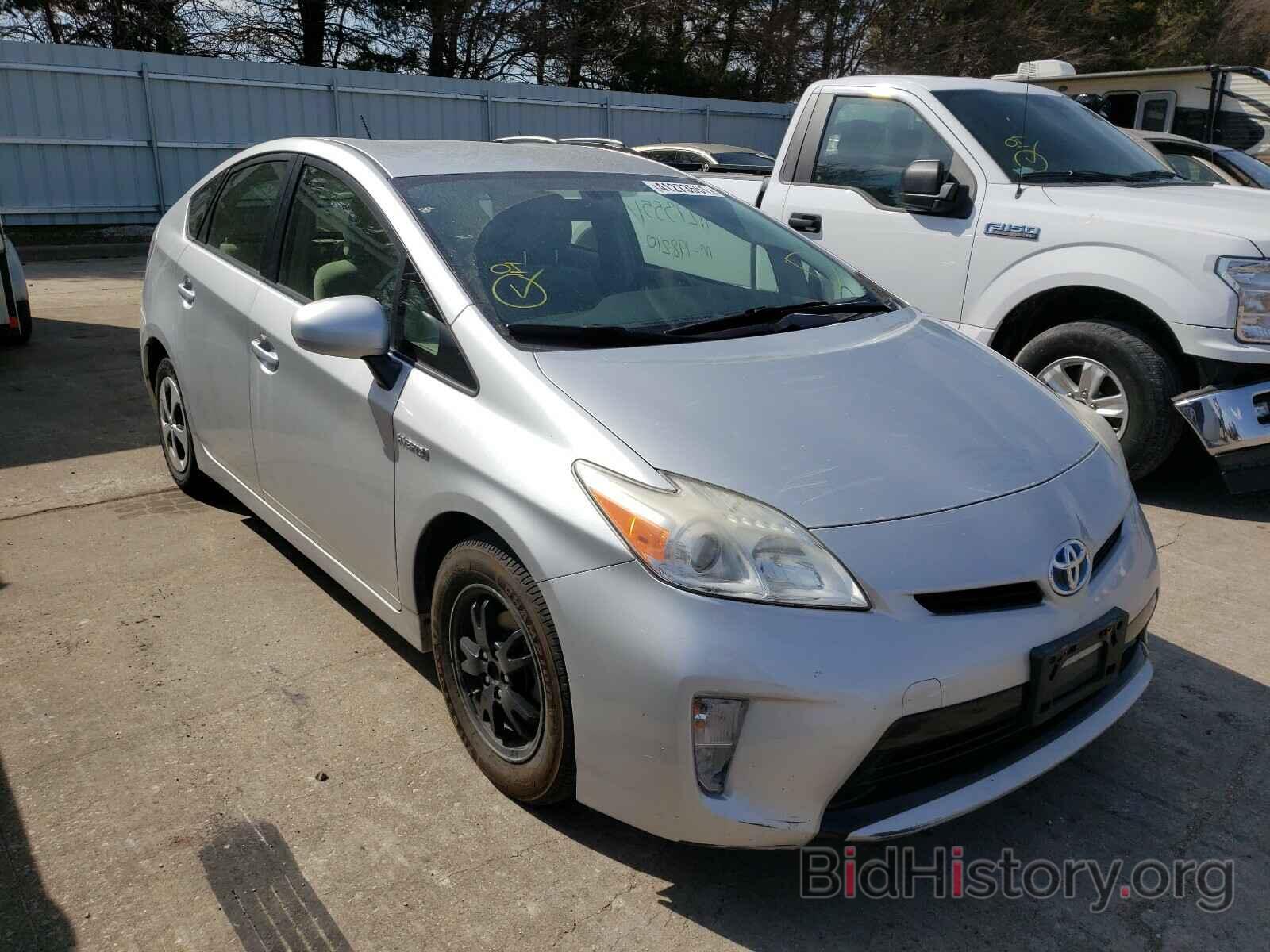 Photo JTDKN3DUXC5389830 - TOYOTA PRIUS 2012