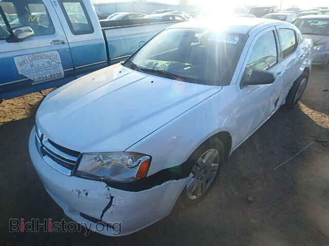 2013 DODGE AVENGER - VIN: 1C3CDZAB8DN741855 - Photo 2