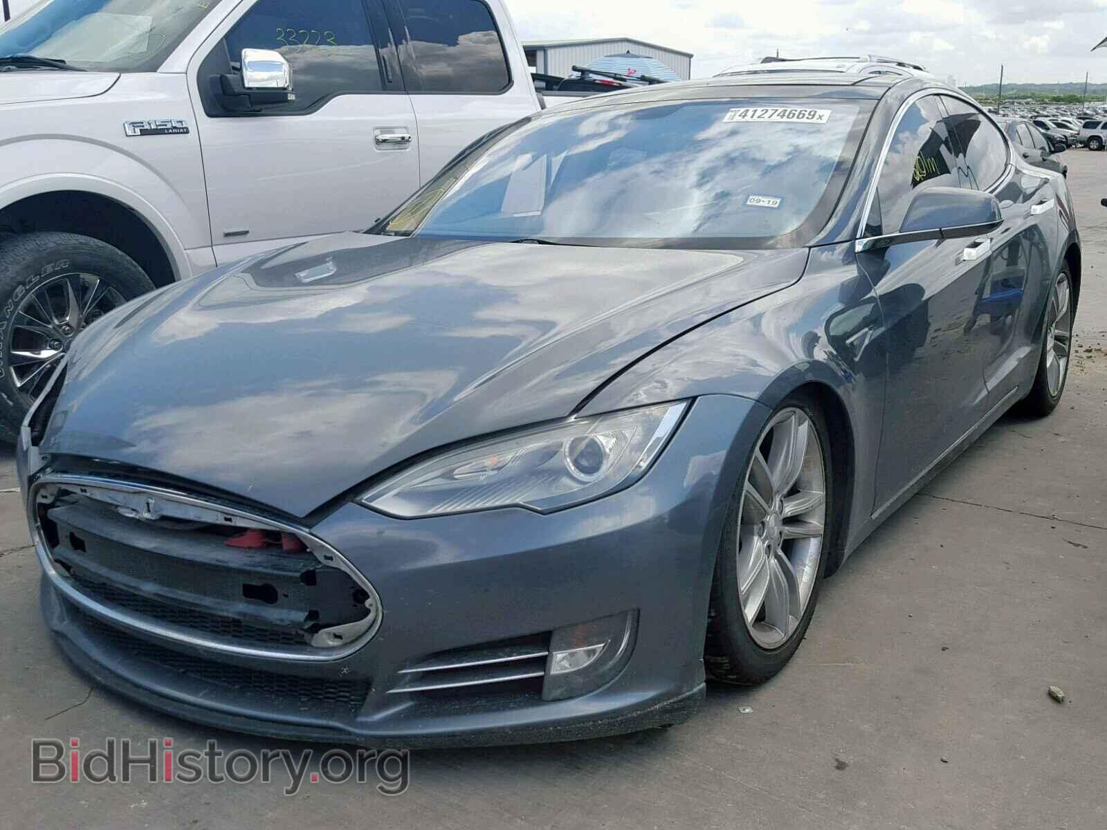 2013 TESLA MODEL S - VIN: 5YJSA1CN1DFP03424 - Photo 2