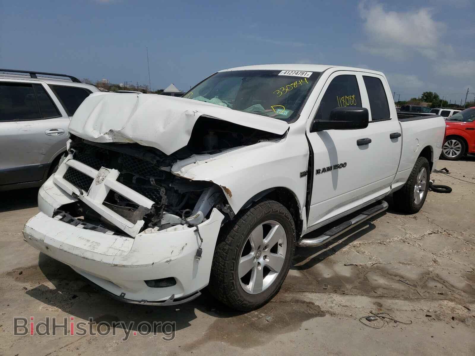 2012 DODGE RAM 1500 - VIN: 1C6RD6FT1CS330844 - Фото 2
