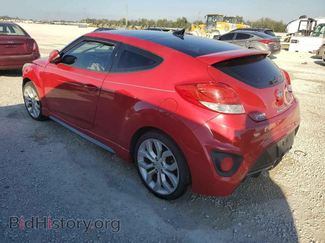 2013 HYUNDAI VELOSTER - VIN: KMHTC6AE8DU127607 - Фото 2
