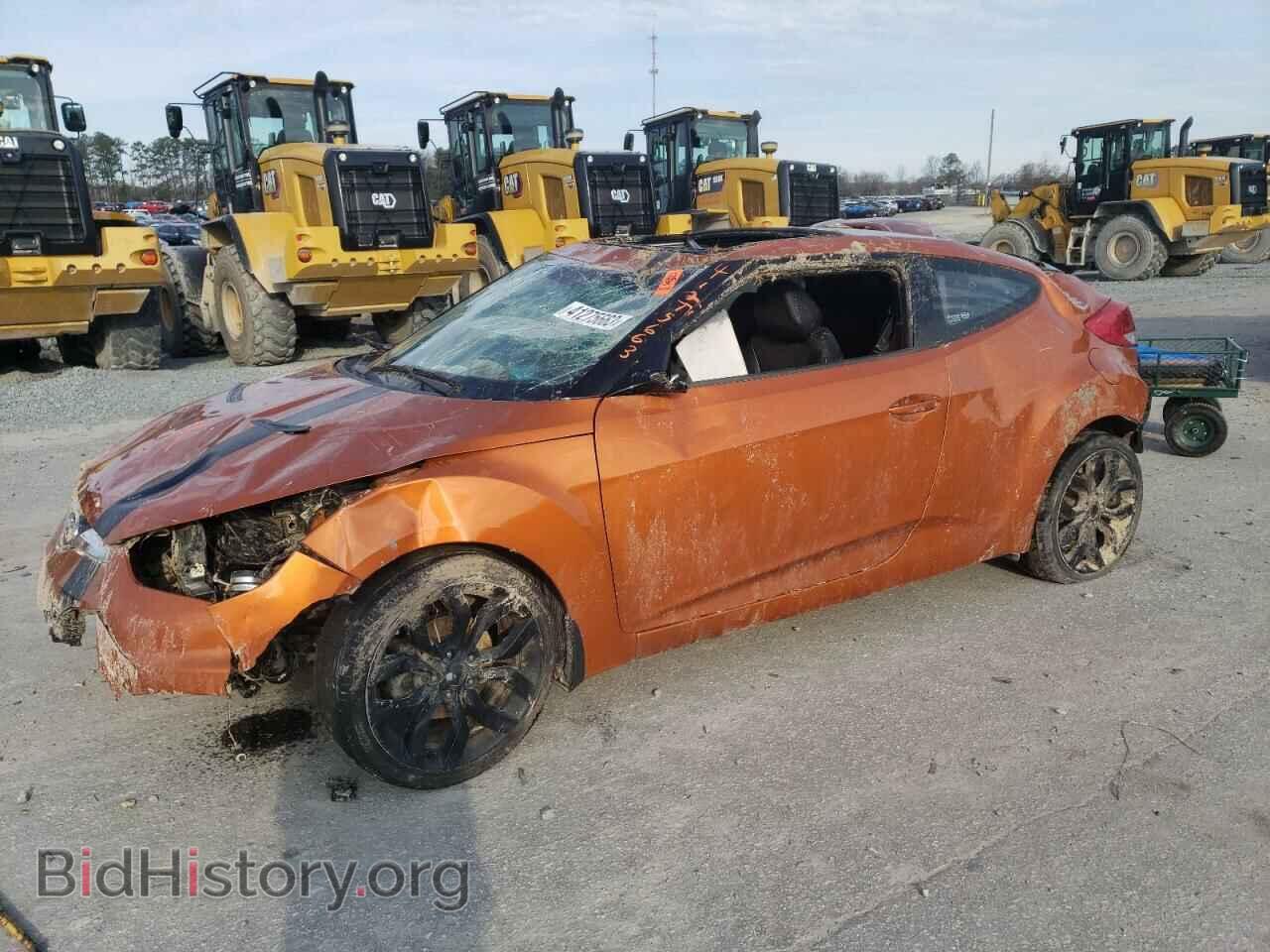 Photo KMHTC6AD2DU100099 - HYUNDAI VELOSTER 2013