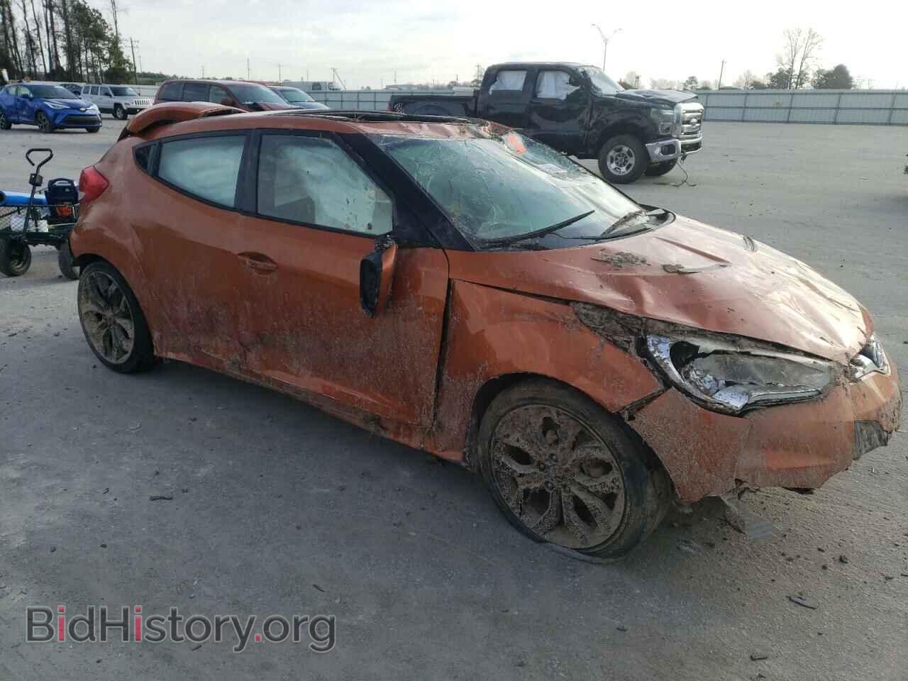 2013 HYUNDAI VELOSTER - VIN: KMHTC6AD2DU100099 - Фото 4