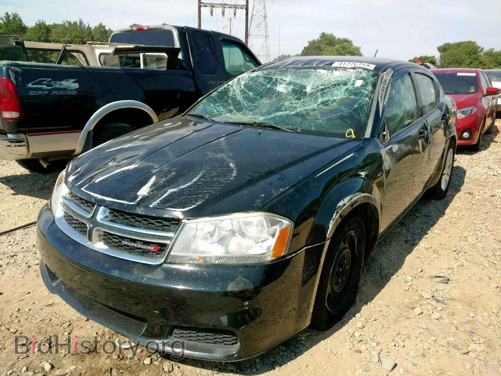2012 DODGE AVENGER - VIN: 1C3CDZAB0CN310862 - Фото 2