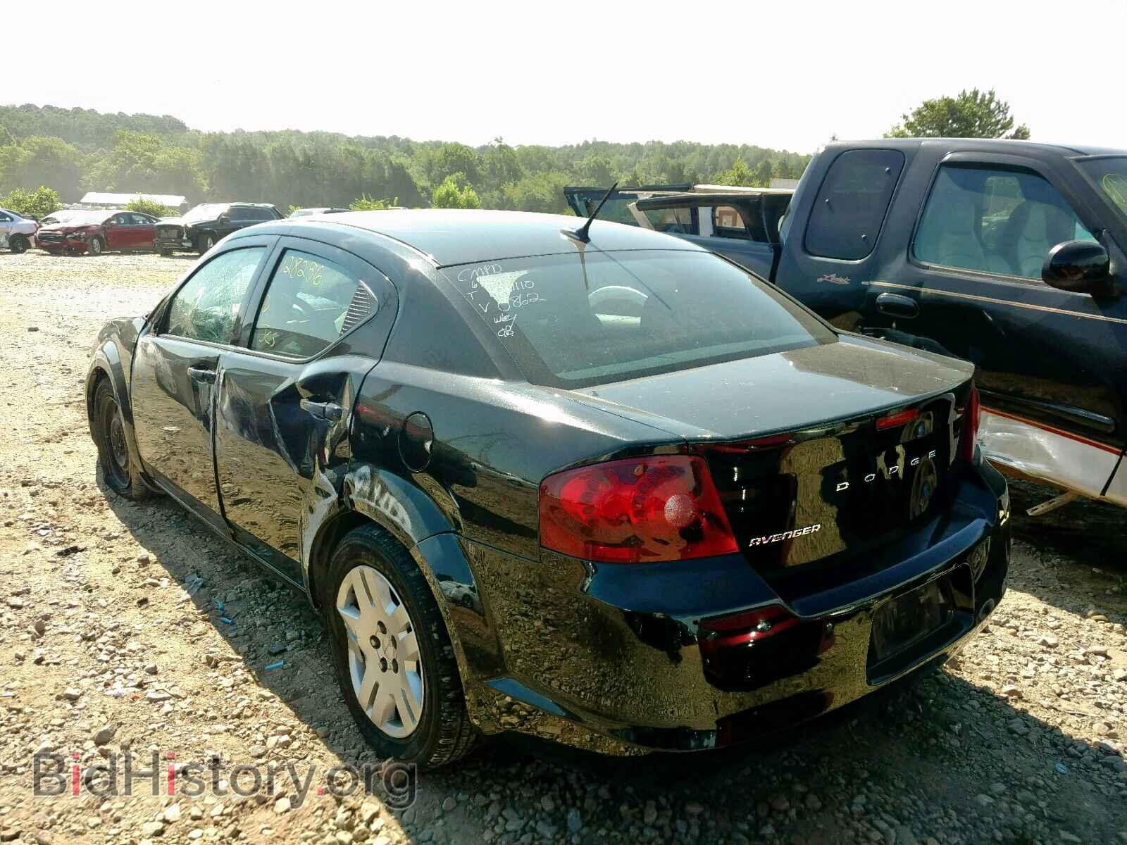 2012 DODGE AVENGER - VIN: 1C3CDZAB0CN310862 - Фото 3