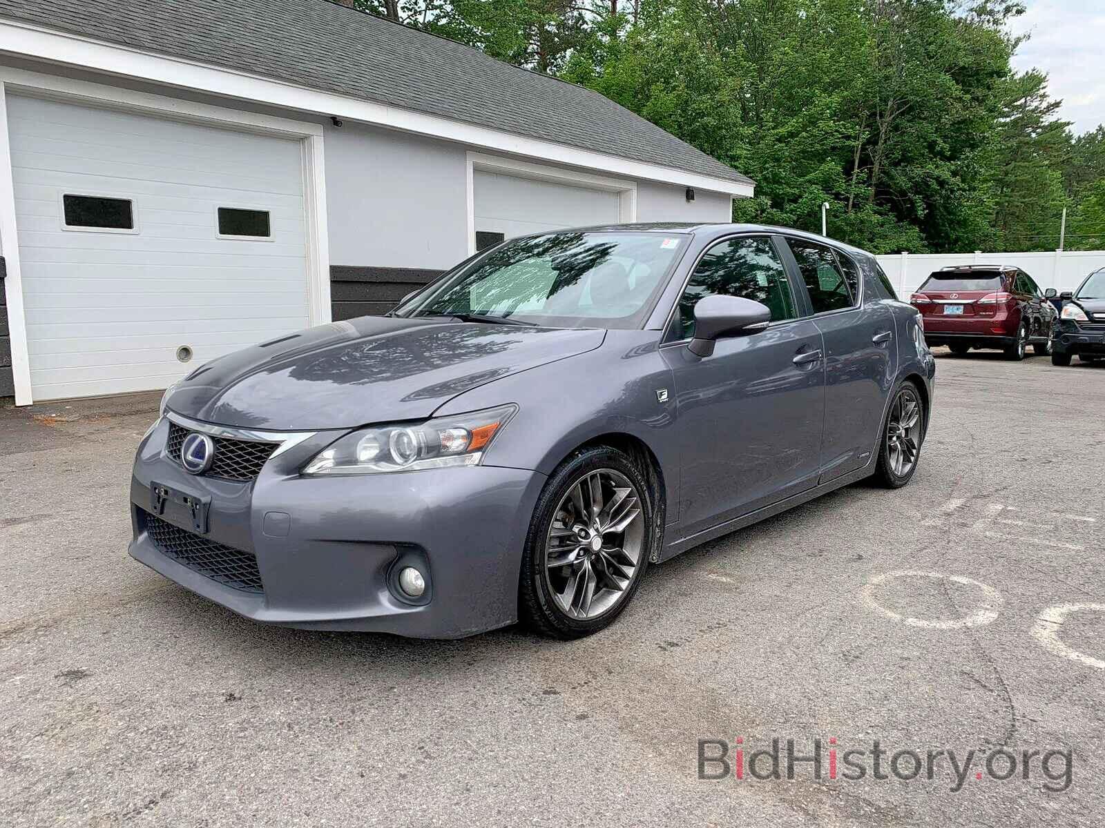 Photo JTHKD5BH7C2053704 - LEXUS CT 200 2012