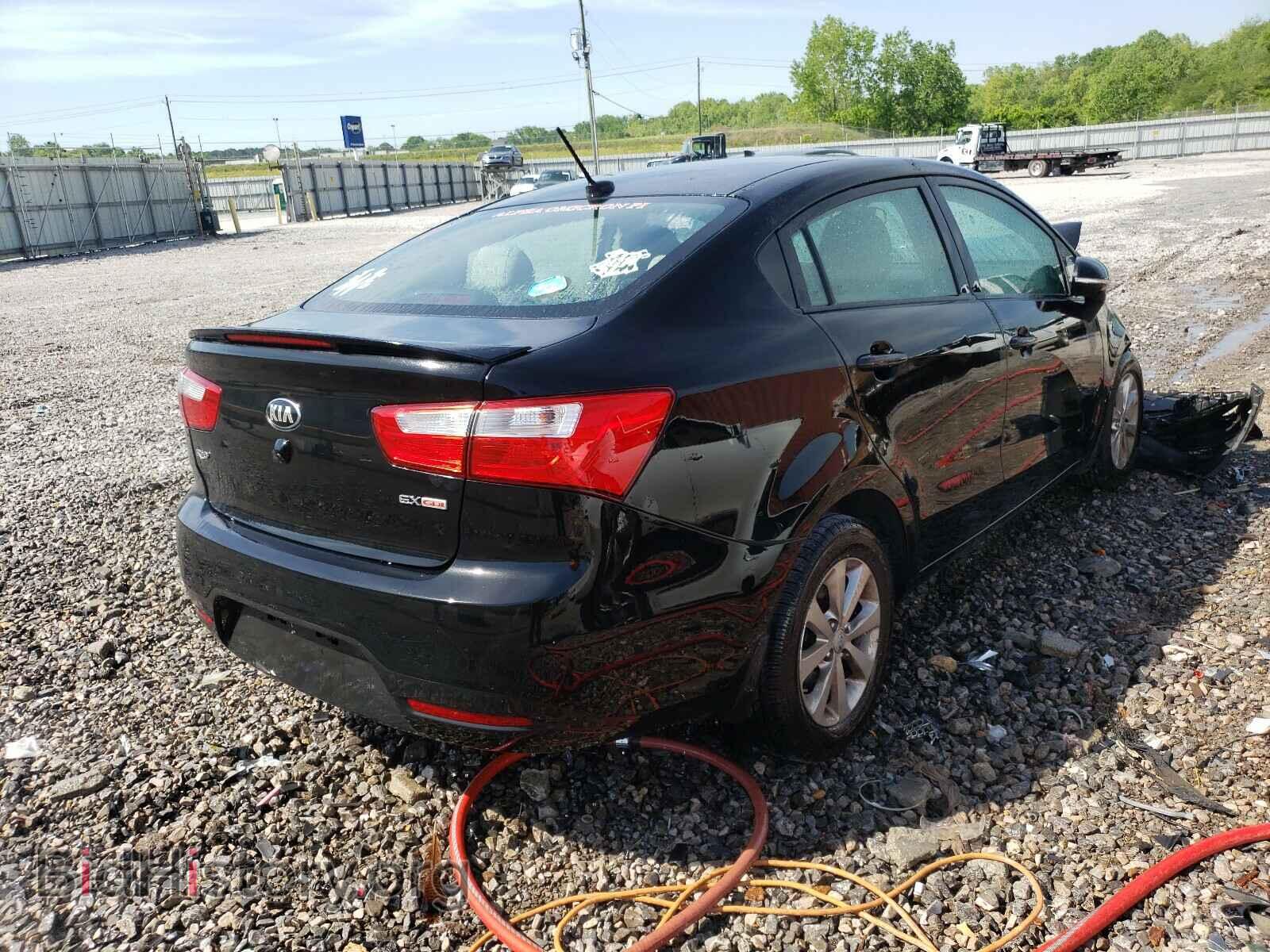 2015 KIA RIO - VIN: KNADN4A35F6463452 - Photo 4