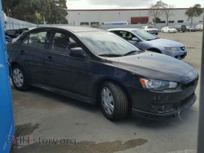 2011 Mitsubishi LANCER, black — VIN JA32U2FU8BU034880, Copart
