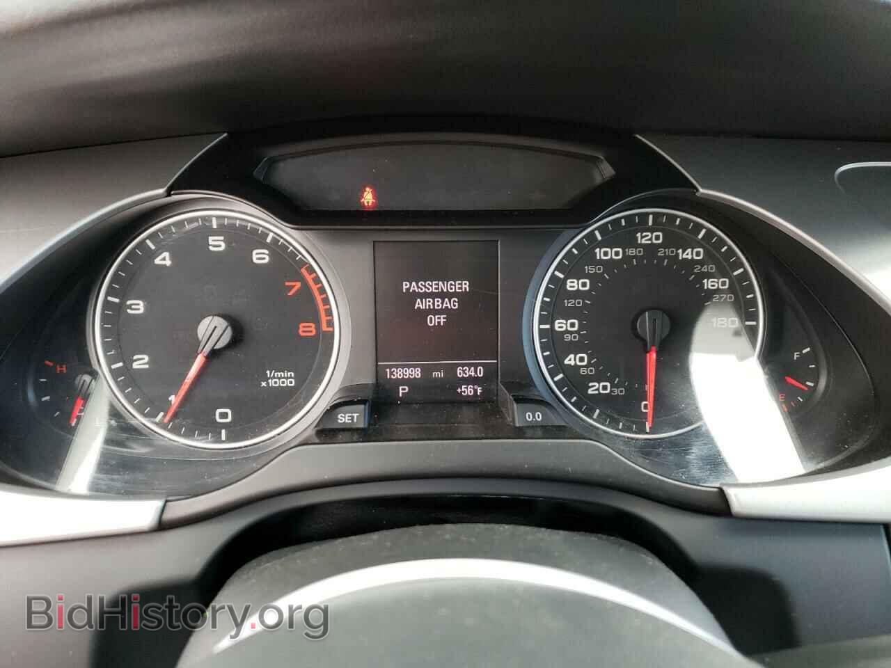2012 AUDI A4 - VIN: WAUFFAFL5CN005988 - Фото 9