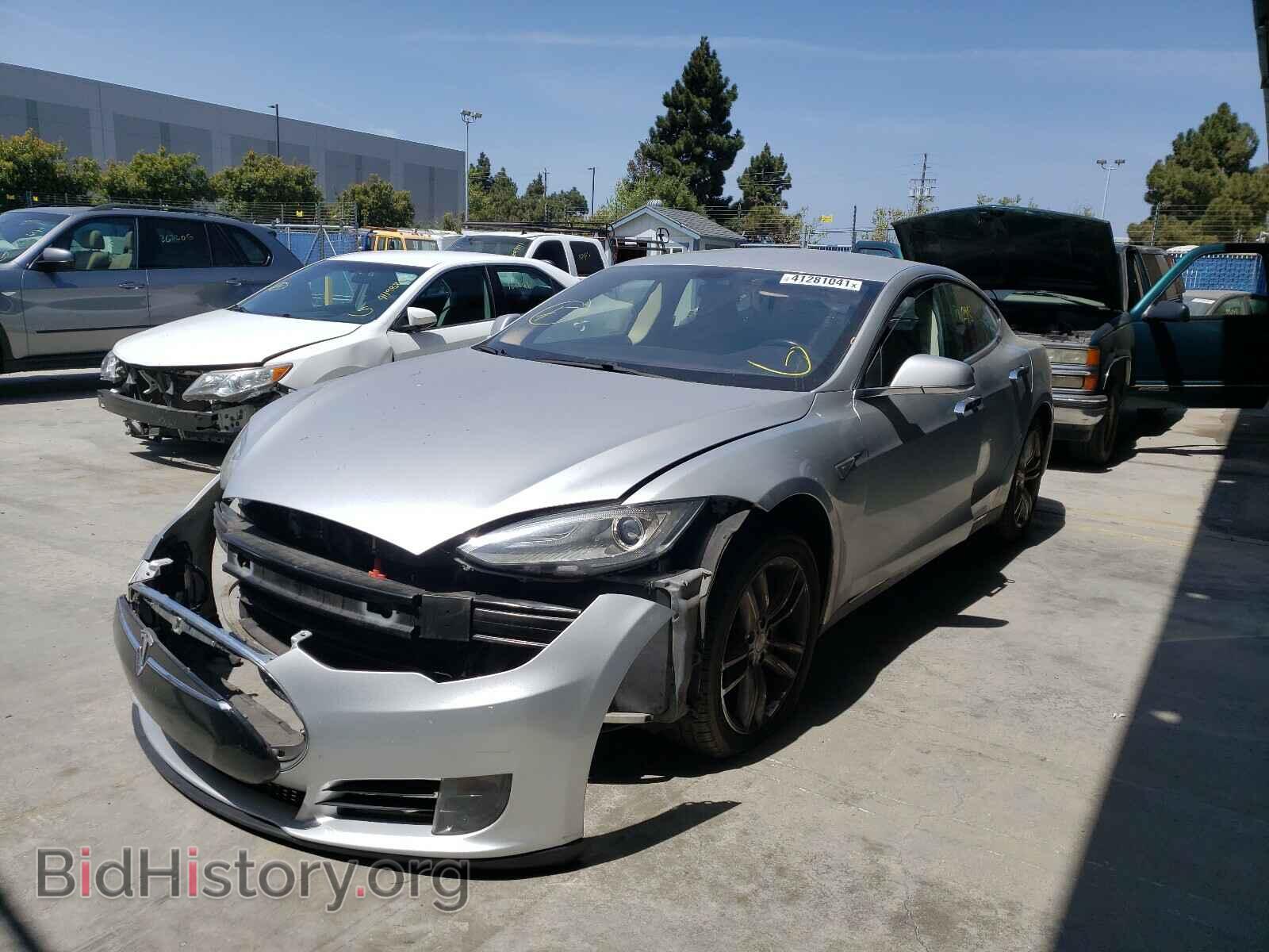 2012 TESLA MODEL S - VIN: 5YJSA1CN6CFP03059 - Photo 2