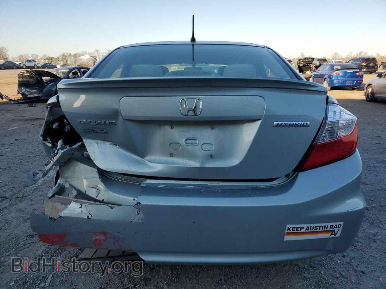 2012 HONDA CIVIC - VIN: JHMFB4F25CS009806 - Photo 6