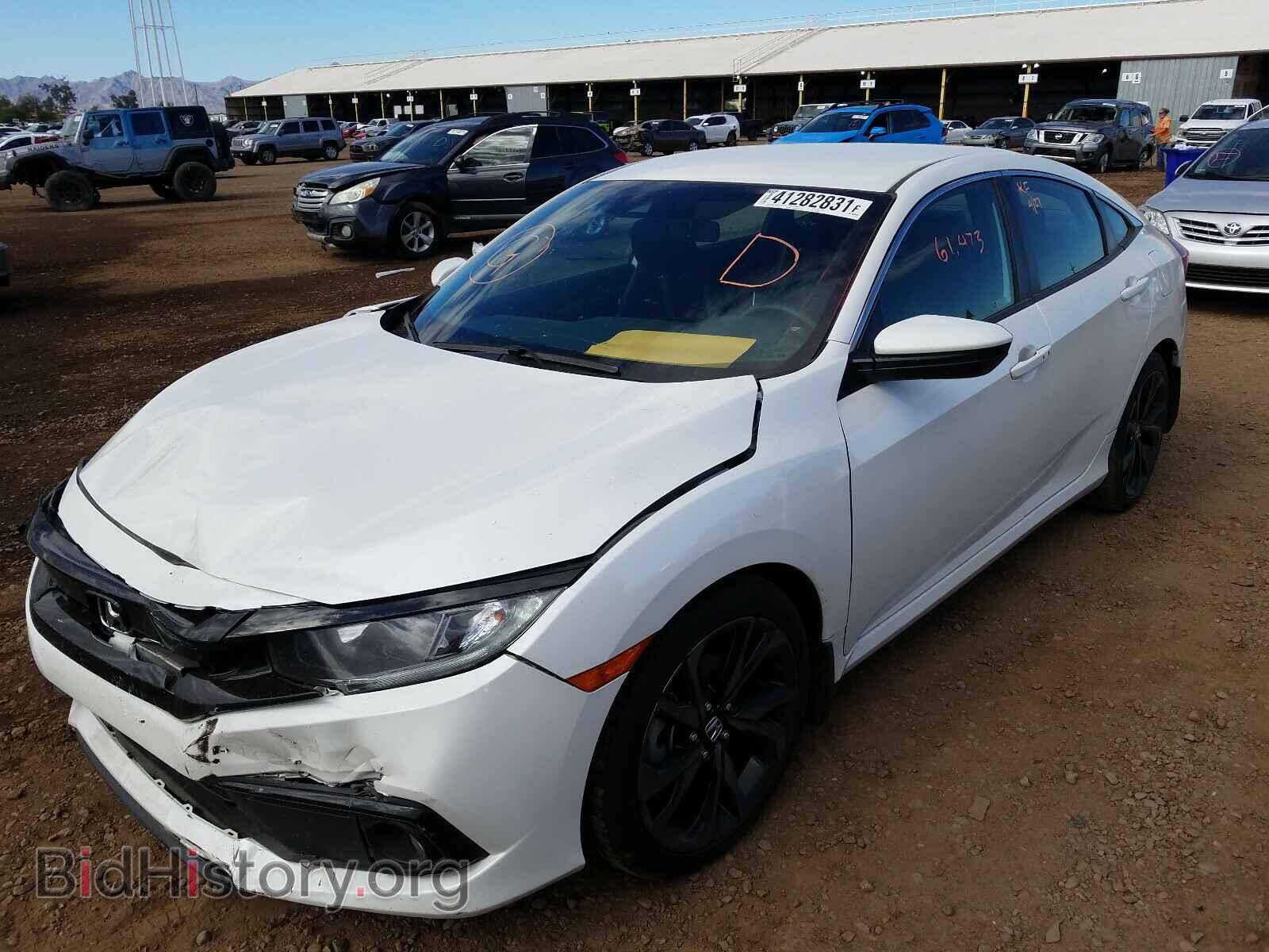 2019 HONDA CIVIC - VIN: 19XFC2F84KE008008 - Фото 2