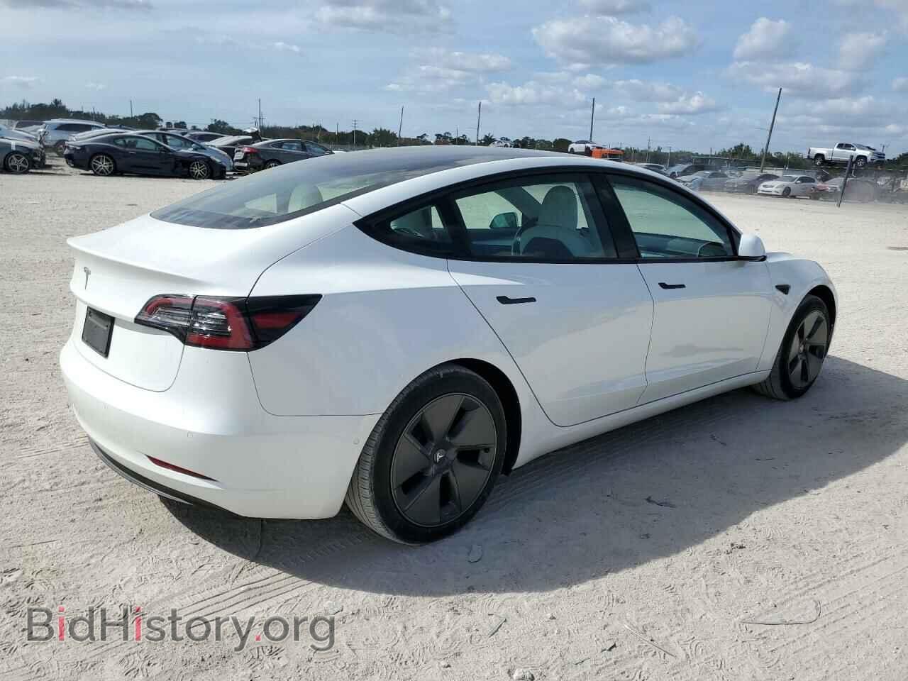 2022 TESLA MODEL 3 - VIN: 5YJ3E1EA0NF117625 - Фото 3