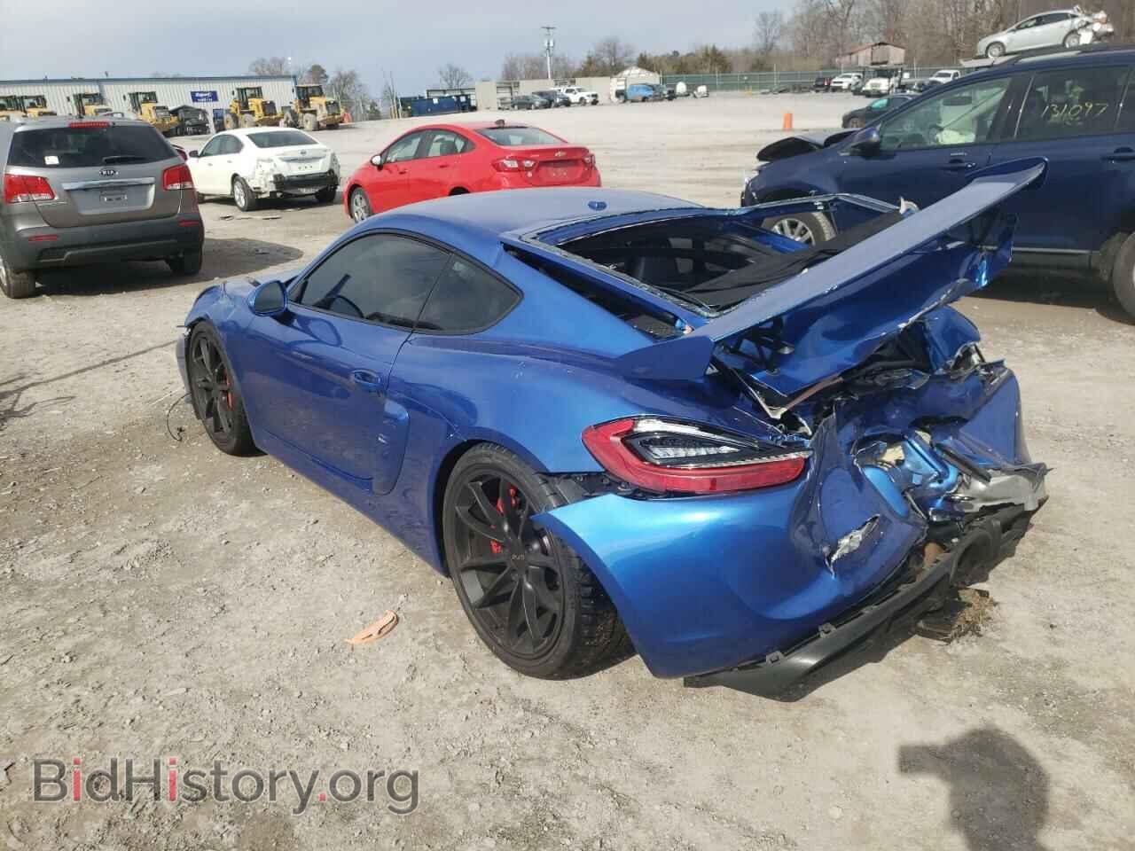 2016 PORSCHE CAYMAN - VIN: WP0AC2A86GK191689 - Фото 2