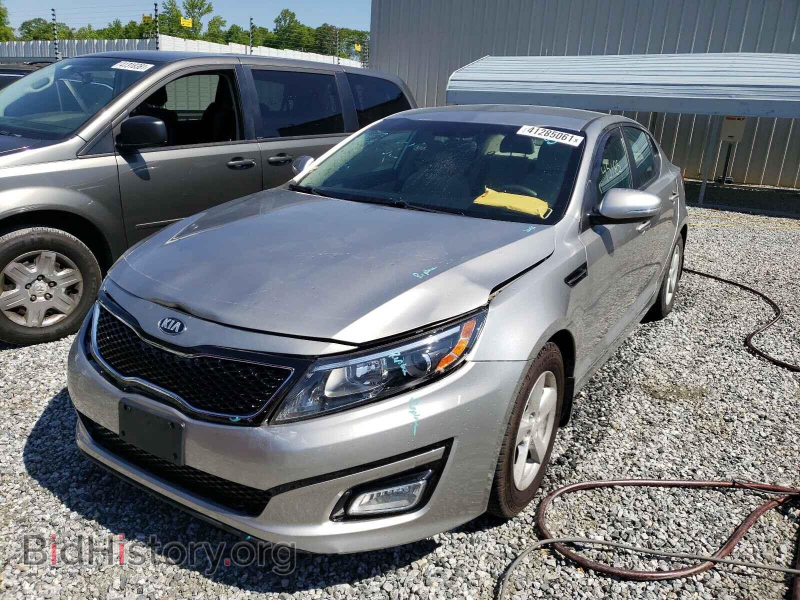 2014 KIA OPTIMA - VIN: KNAGM4A79E5485509 - Фото 2