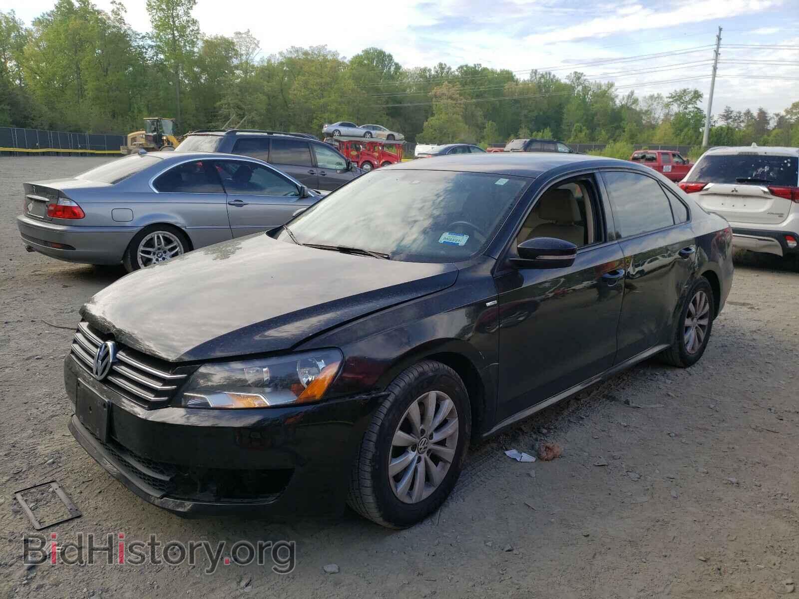 2014 VOLKSWAGEN PASSAT - VIN: 1VWAP7A3XEC006764 - Фото 2
