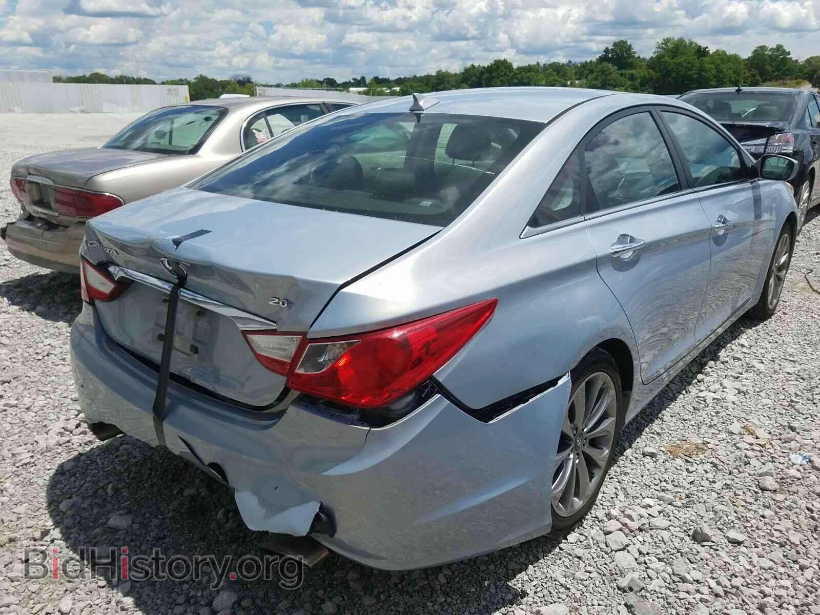 2012 HYUNDAI SONATA - VIN: 5NPEC4AB7CH353413 - Фото 4