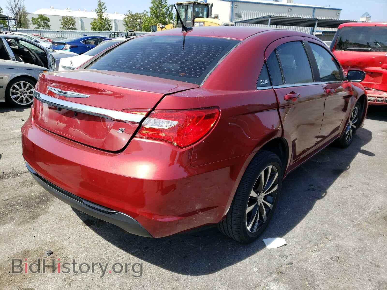 2013 CHRYSLER 200 - VIN: 1C3CCBBB6DN513524 - Фото 4
