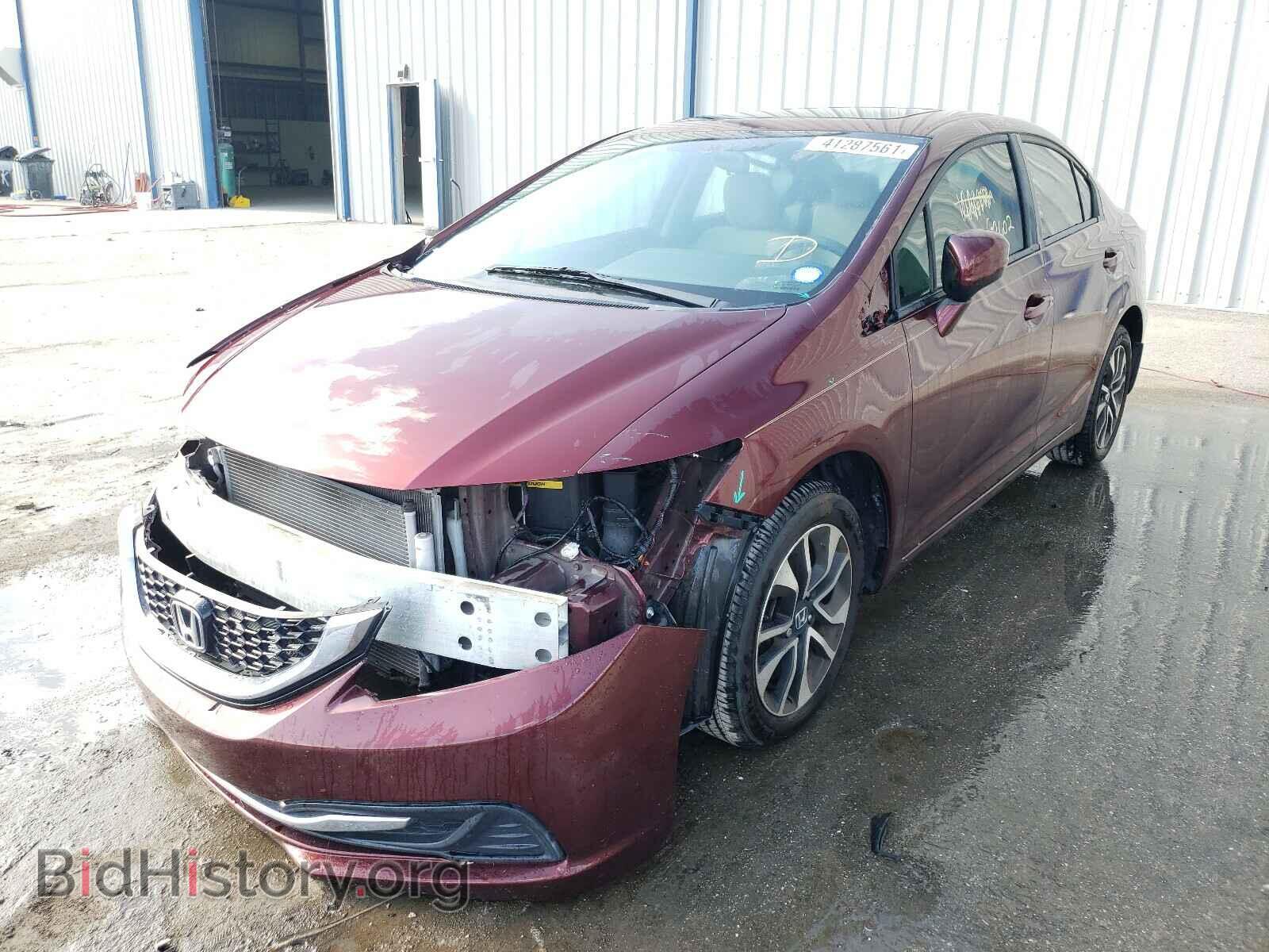 2014 HONDA CIVIC - VIN: 19XFB2F81EE080632 - Фото 2