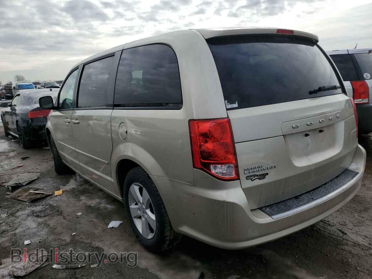 2013 DODGE CARAVAN - VIN: 2C4RDGBG9DR622378 - Фото 2