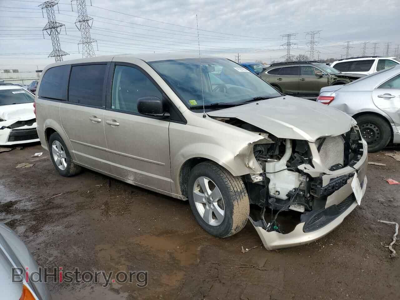 2013 DODGE CARAVAN - VIN: 2C4RDGBG9DR622378 - Фото 4
