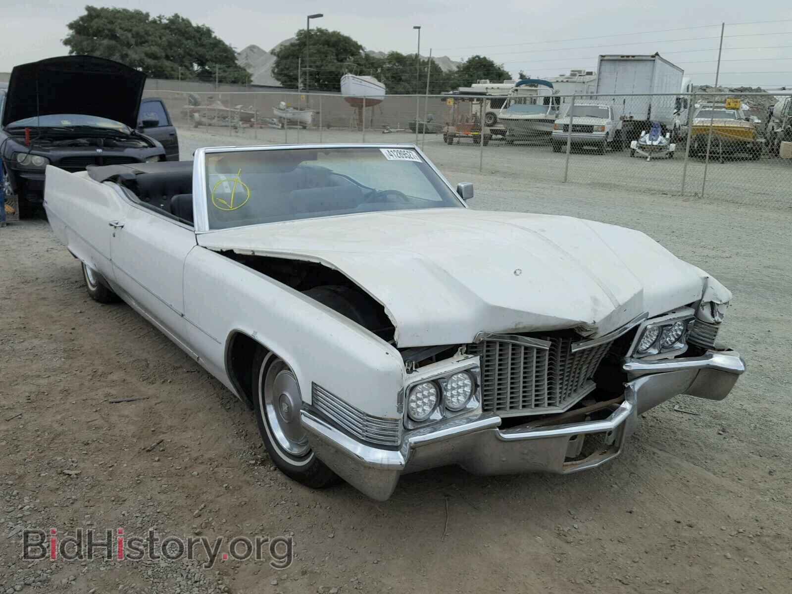 Photo F0101540 - CADILLAC DEVILLE 1970