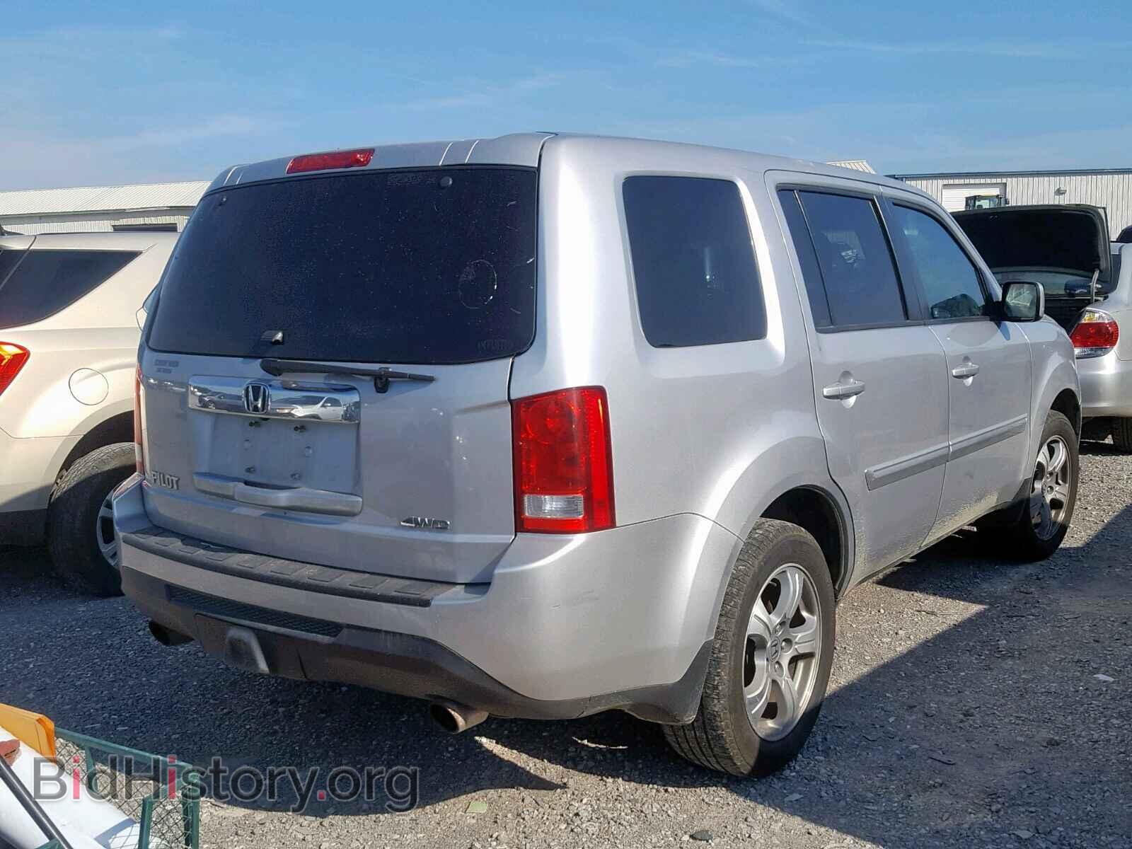 2012 HONDA PILOT EXL - VIN: 5FNYF4H63CB036711 - Photo 4