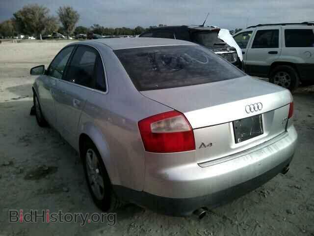 2002 AUDI A4 - VIN: WAULT68E62A144590 - Фото 3