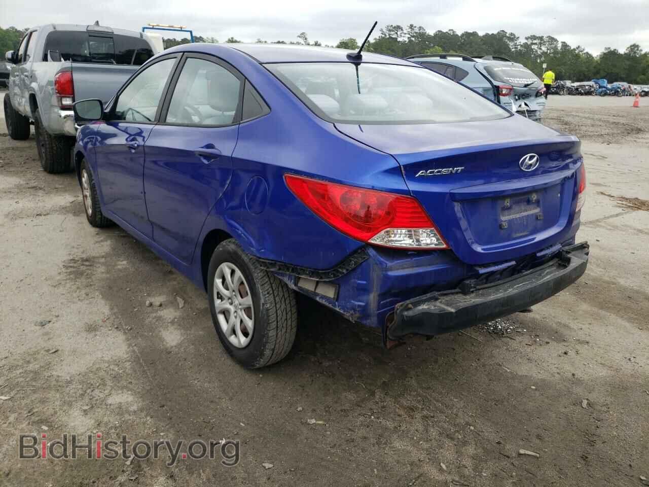 2013 HYUNDAI ACCENT - VIN: KMHCT4AE5DU422121 - Фото 3