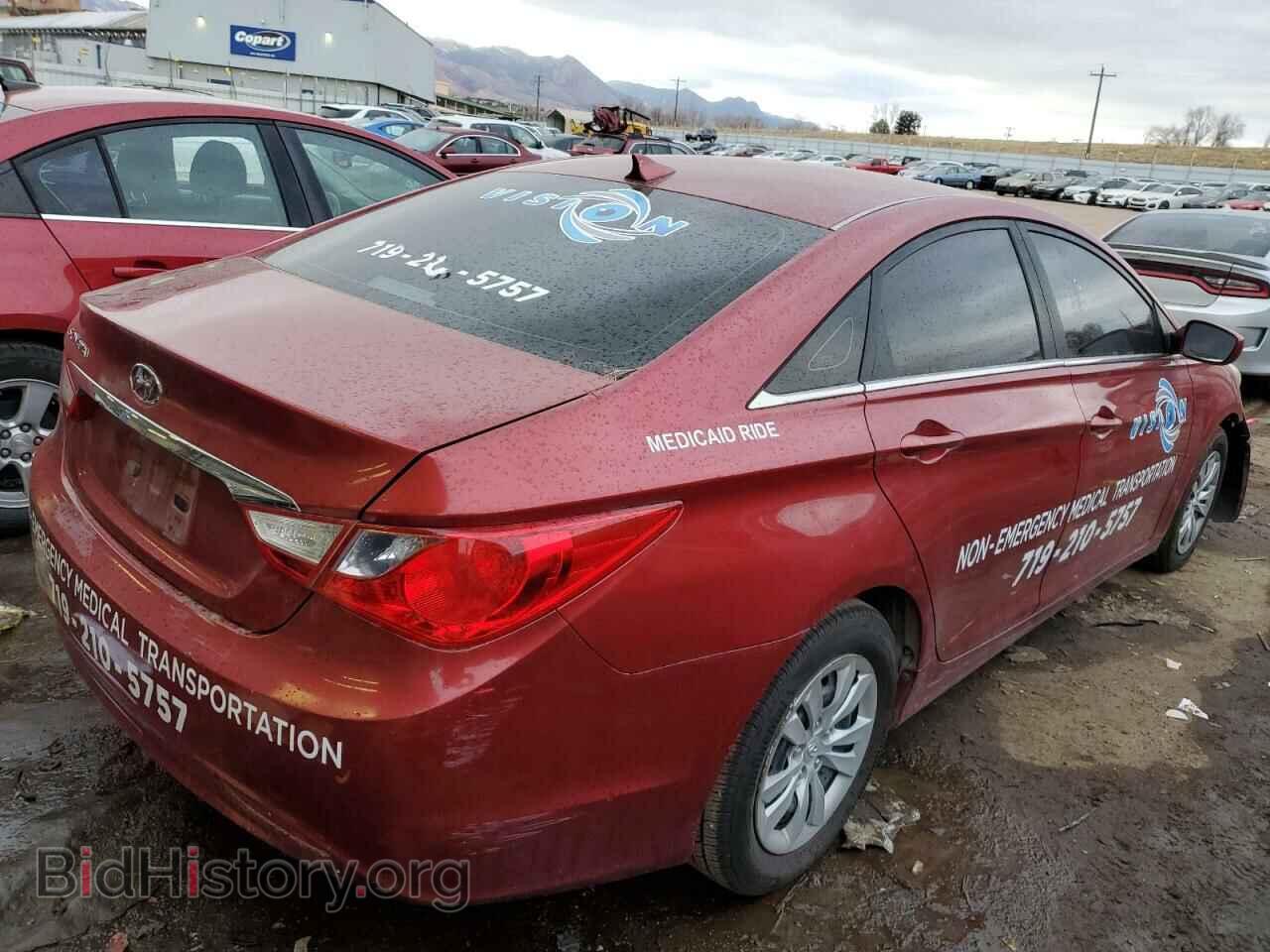 2012 HYUNDAI SONATA - VIN: 5NPEB4AC7CH486023 - Фото 3