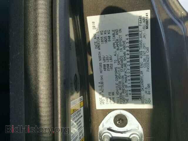2011 MITSUBISHI ECLIPSE - VIN: 4A31K5DF2BE002345 - Фото 10