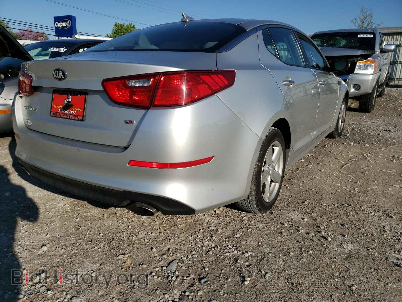 2014 KIA OPTIMA - VIN: KNAGM4A73E5489460 - Фото 4