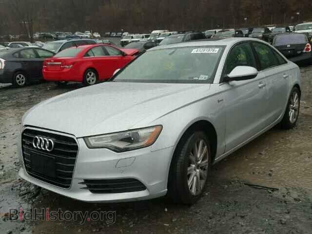 2013 AUDI A6 - VIN: WAUGGAFC6DN027131 - Фото 2