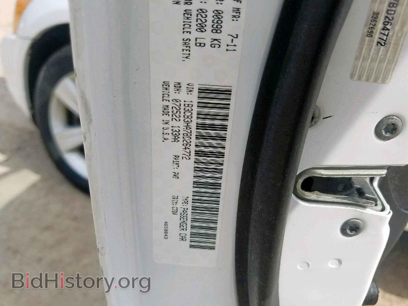 2011 DODGE CALIBER - VIN: 1B3CB3HA7BD264772 - Фото 10