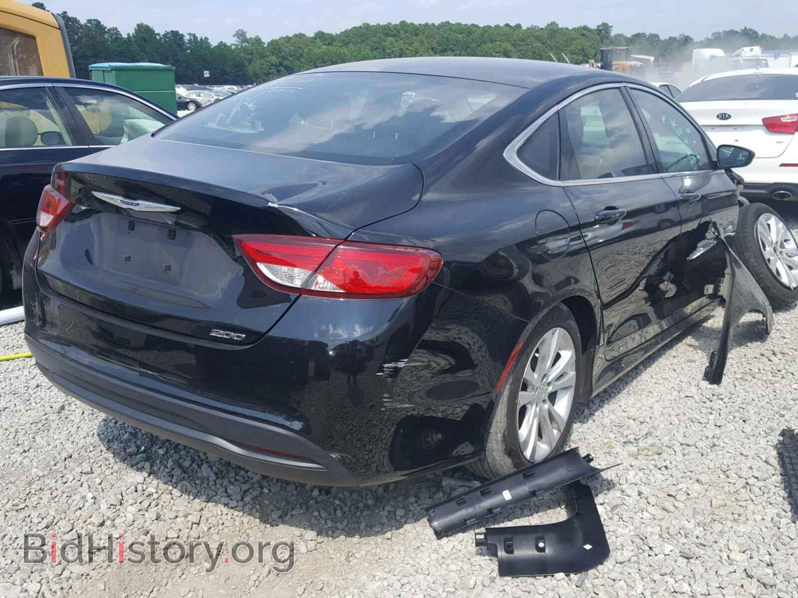 2016 CHRYSLER 200 - VIN: 1C3CCCFB7GN186099 - Фото 4