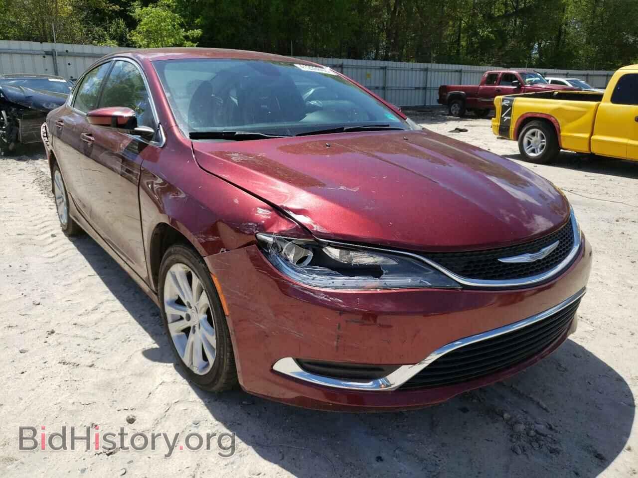 Фотография 1C3CCCAB5GN115782 - CHRYSLER 200 2016