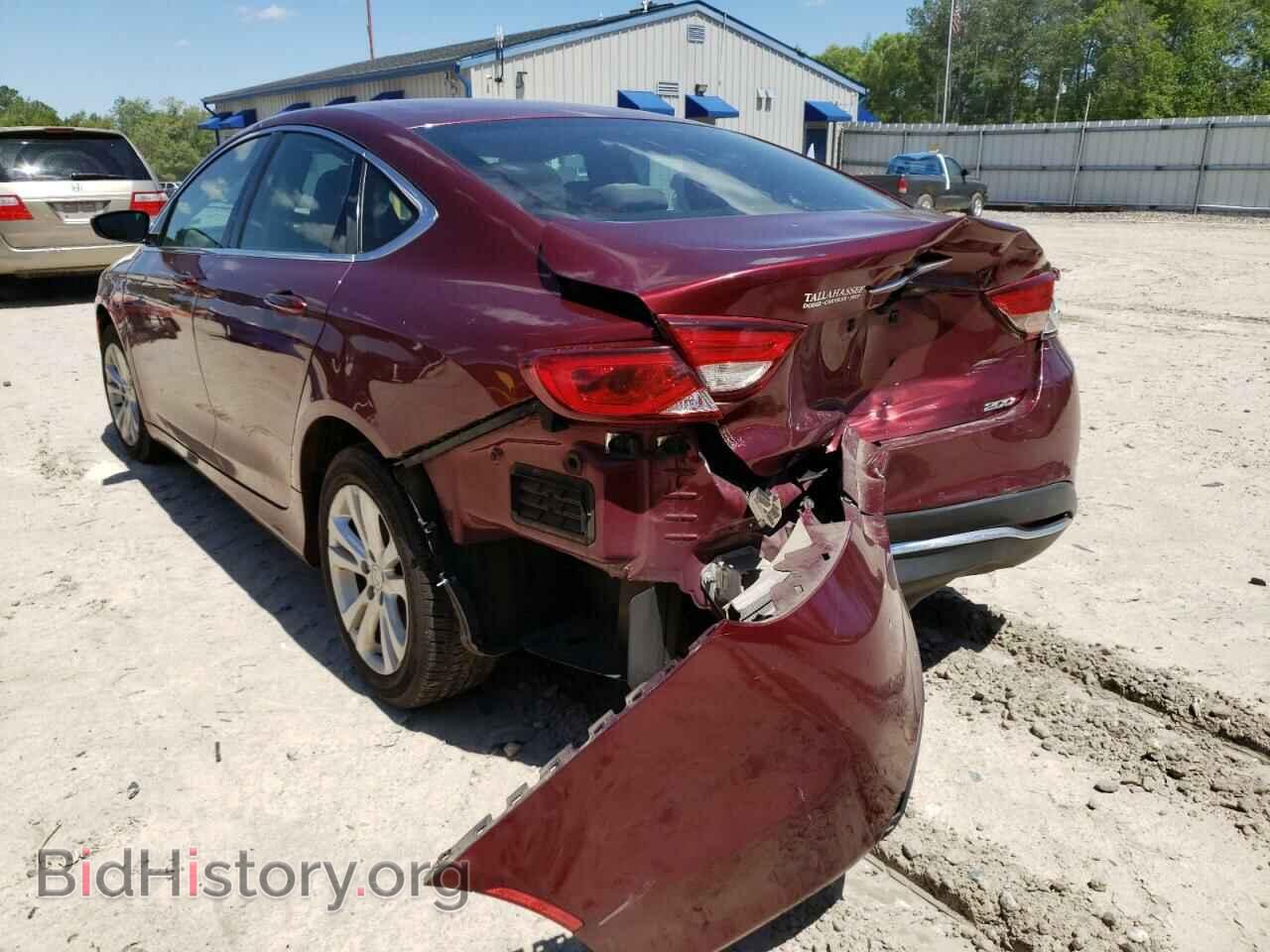 2016 CHRYSLER 200 - VIN: 1C3CCCAB5GN115782 - Фото 3