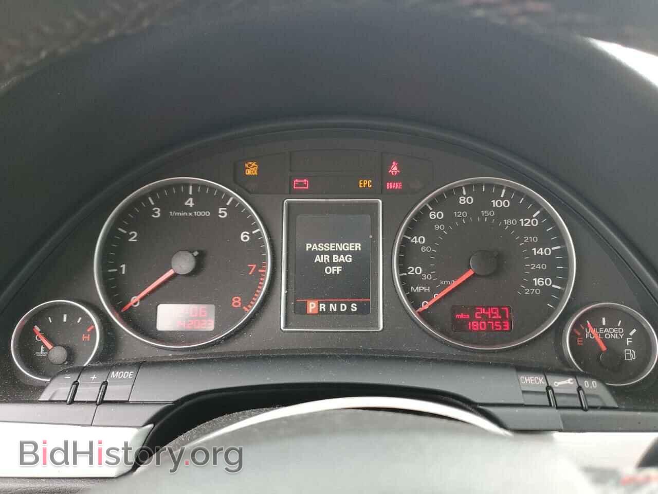 2006 AUDI A4 - VIN: WAUBF78E66A123639 - Фото 9
