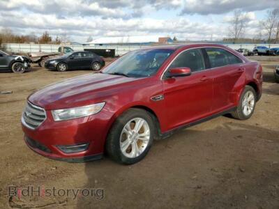 2014 Ford TAURUS Taurus SEL, красный — VIN 1FAHP2E87EG104403, Copart