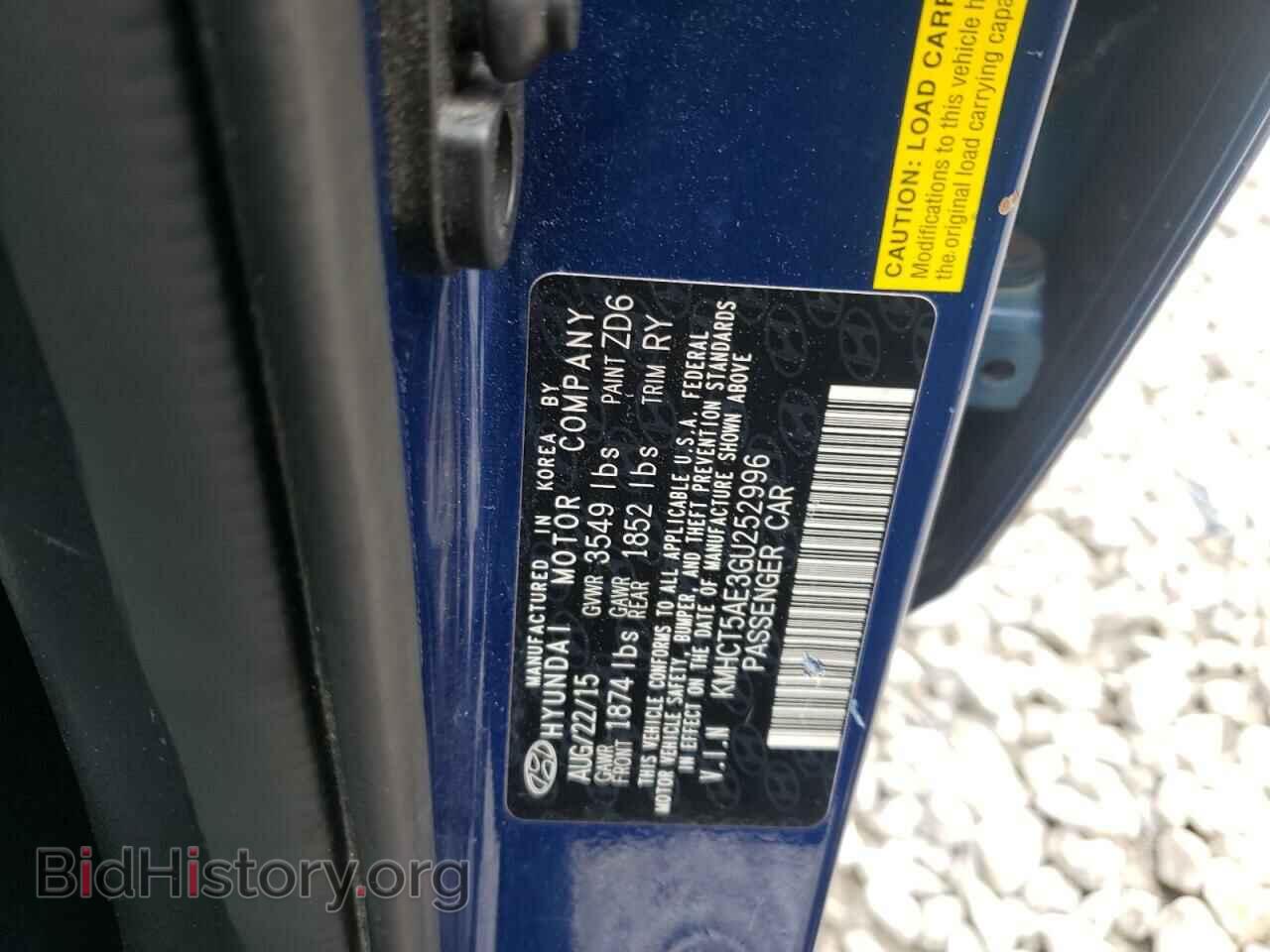 2016 HYUNDAI ACCENT - VIN: KMHCT5AE3GU252996 - Фото 10