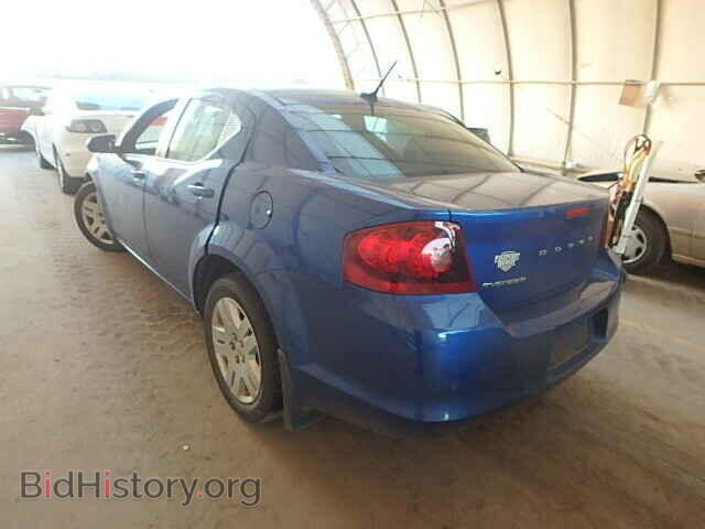 2014 DODGE AVENGER - VIN: 1C3CDZAB2EN187634 - Фото 3