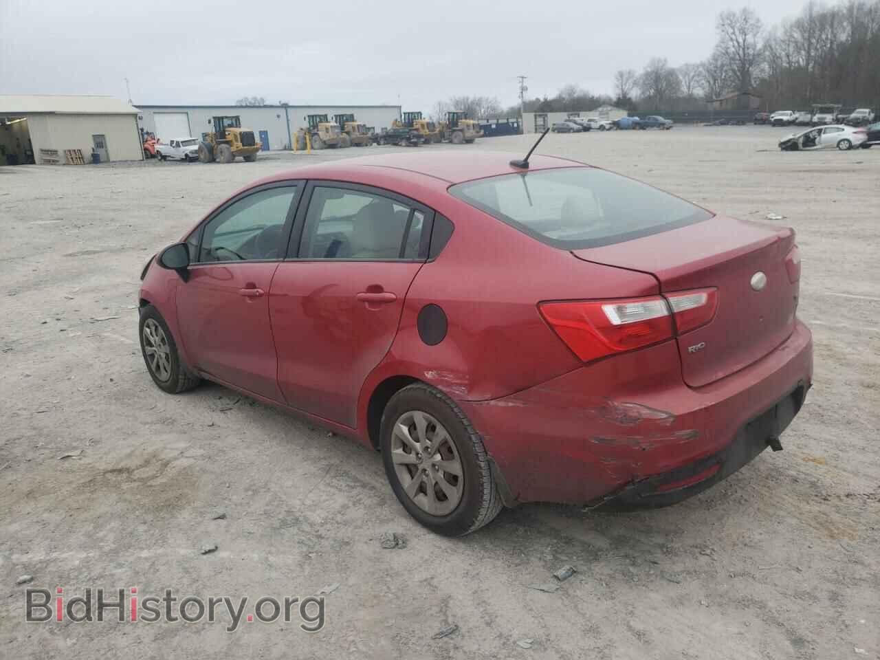 2013 KIA RIO - VIN: KNADM4A37D6283955 - Фото 2