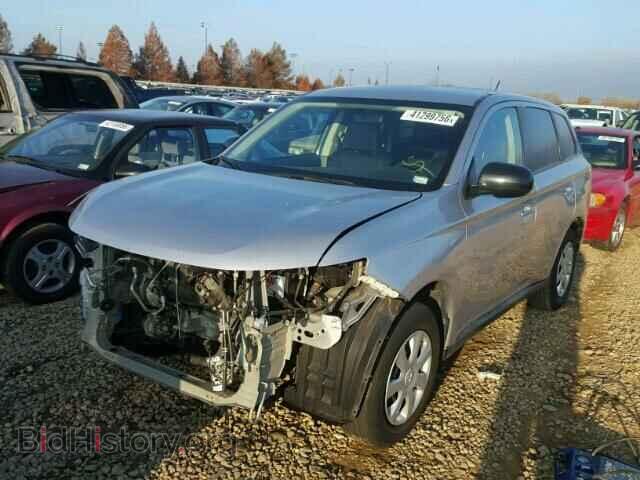 2014 MITSUBISHI OUTLANDER - VIN: JA4AD2A33EZ016686 - Фото 2