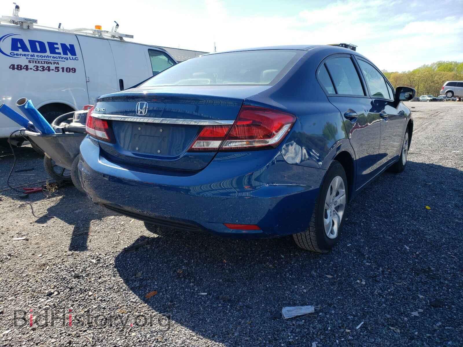 2014 HONDA CIVIC - VIN: 2HGFB2F53EH538313 - Фото 4