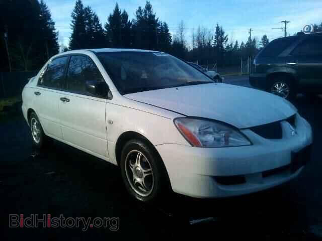 2004 Mitsubishi LANCER Lancer ES (VIN JA3AJ26E94U063790) — photo 1 of 10, Copart, damage: front end
